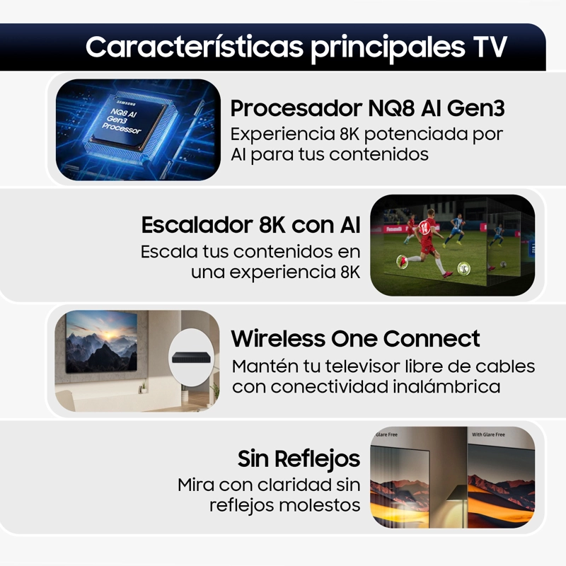 75" Neo QLED 8K QN990F Vision AI Smart TV (2025) - 3