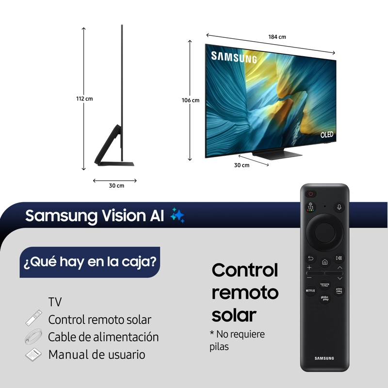 83" OLED S95F 4K Vision AI Smart TV (2025) - 2