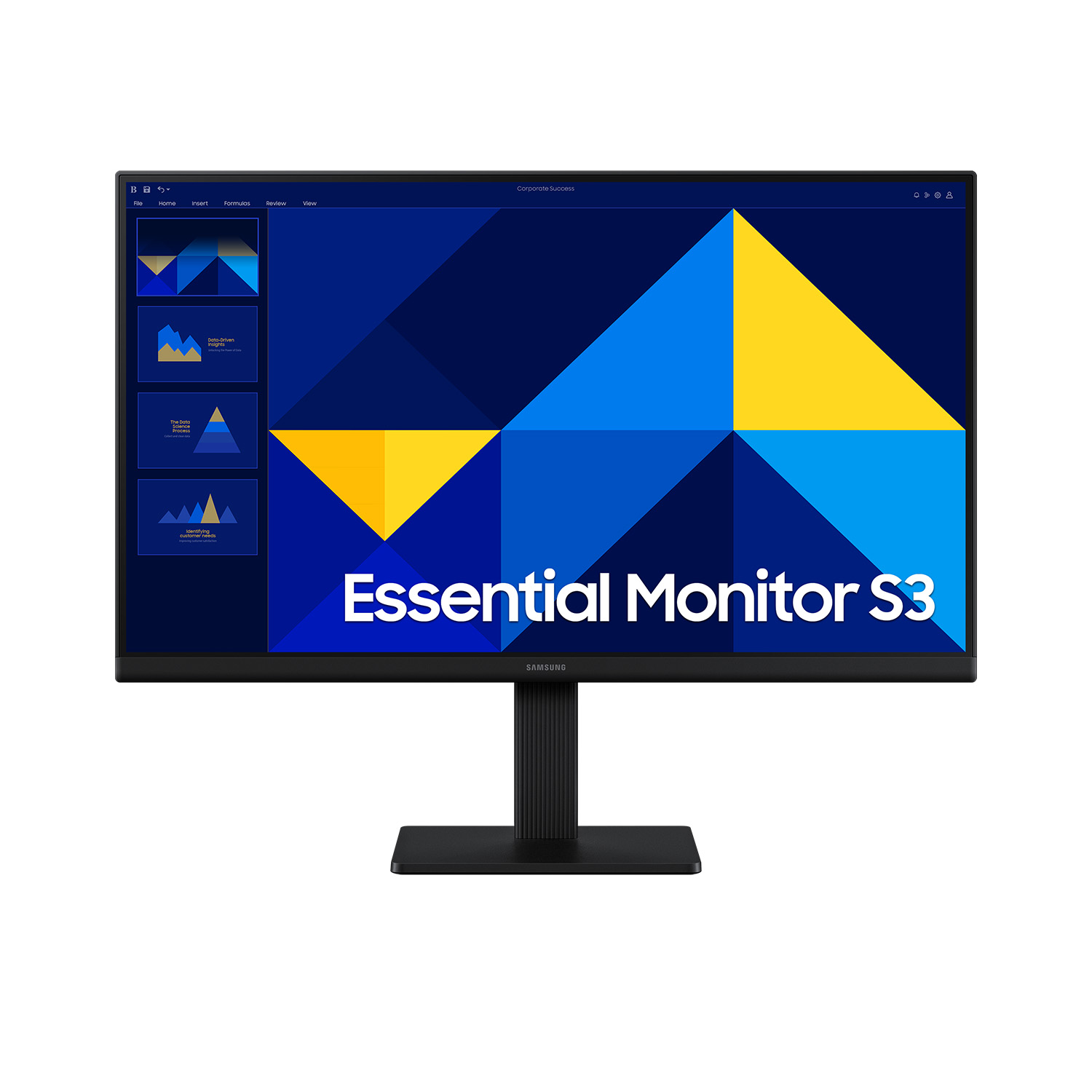 22" Essential Monitor S30GD 100Hz Plano FHD - 1