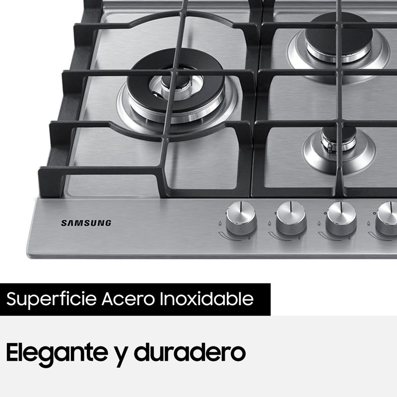 Encimera a Gas 5 quemadores Gris - 6