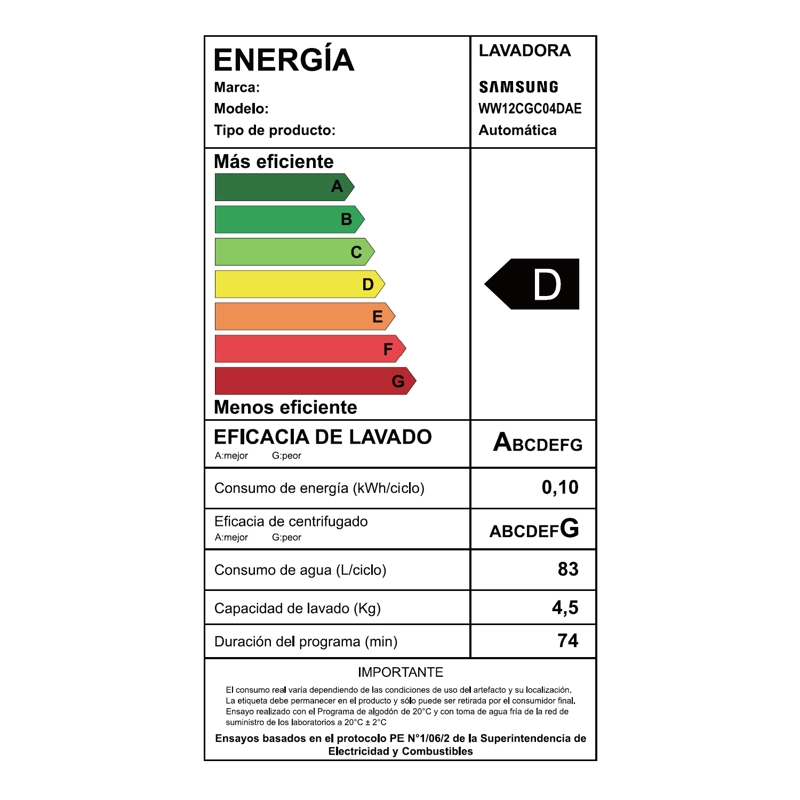 Lavadora Carga Frontal 12KG - 11