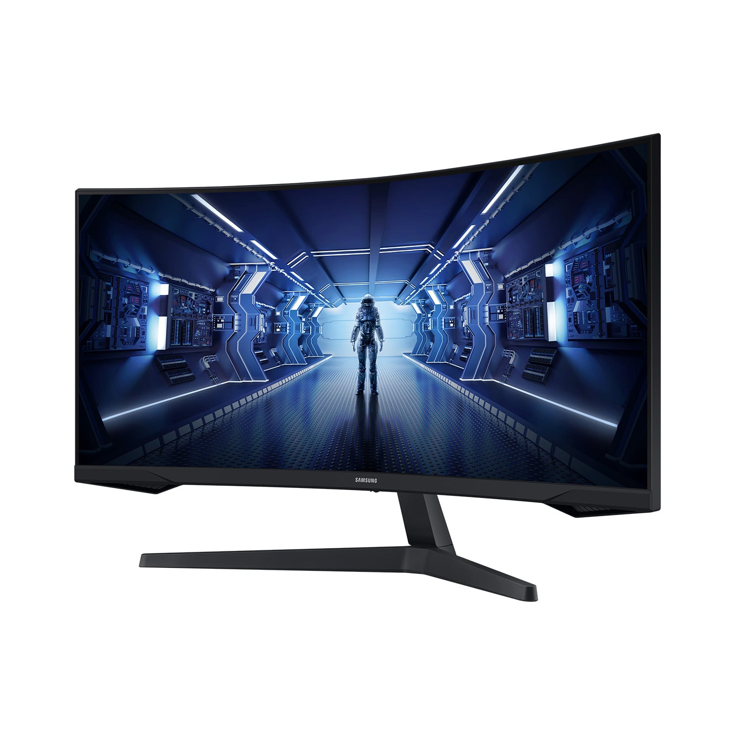 34" Odyssey G5 G55T QHD 165Hz Monitor Gamer Curvo - 2