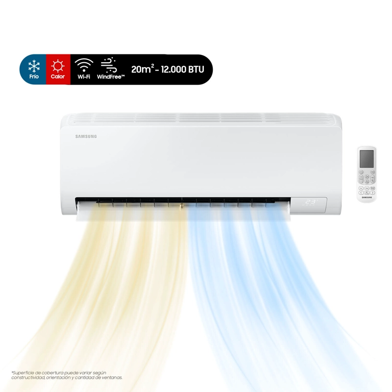 Aire Acondicionado Split Muro Wind Free Inverter 12000 BTU (2025) - 4
