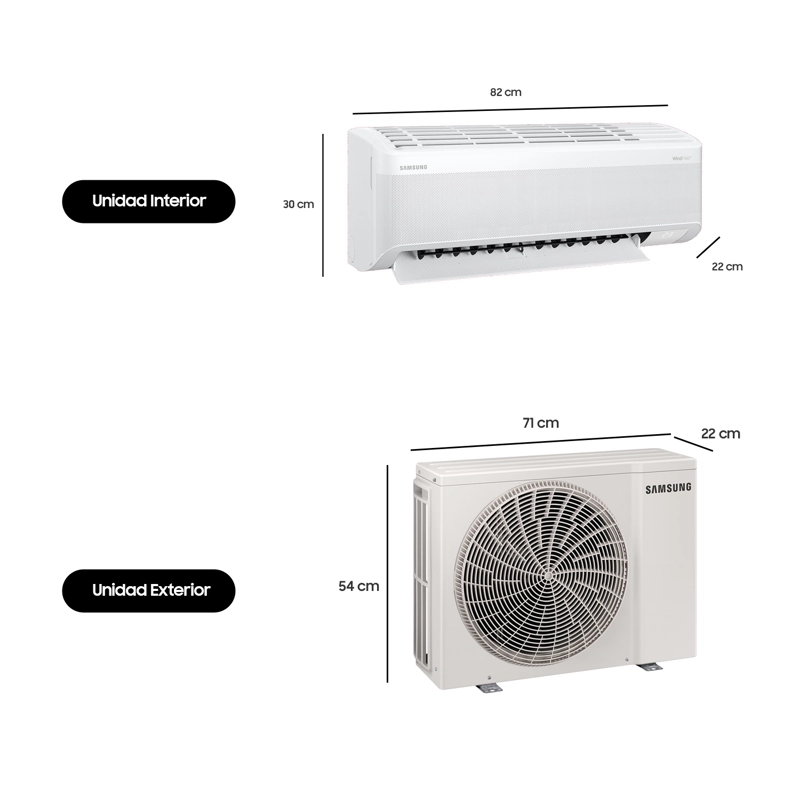 Aire Acondicionado Split Muro Wind Free Inverter 12000 BTU (2025) - 5