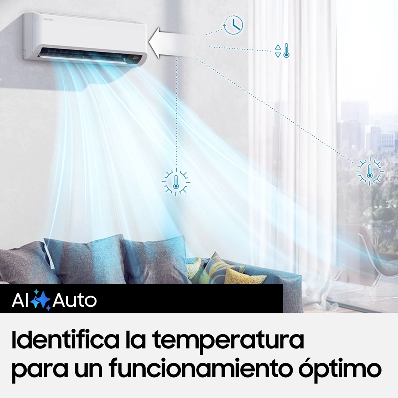 Aire Acondicionado Split Muro Wind Free Inverter 12000 BTU (2025) - 8