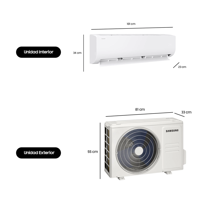 Aire Acondicionado Split Muro Inverter 24000 BTU (2025) - 3