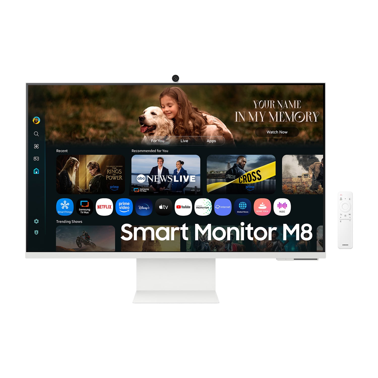 32" M8 M80F UHD 60Hz Monitor Smart Plano