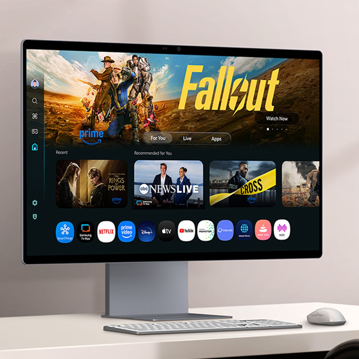 32" Smart Monitor M9 M90SF 4K OLED Samsung Vision AI - 6