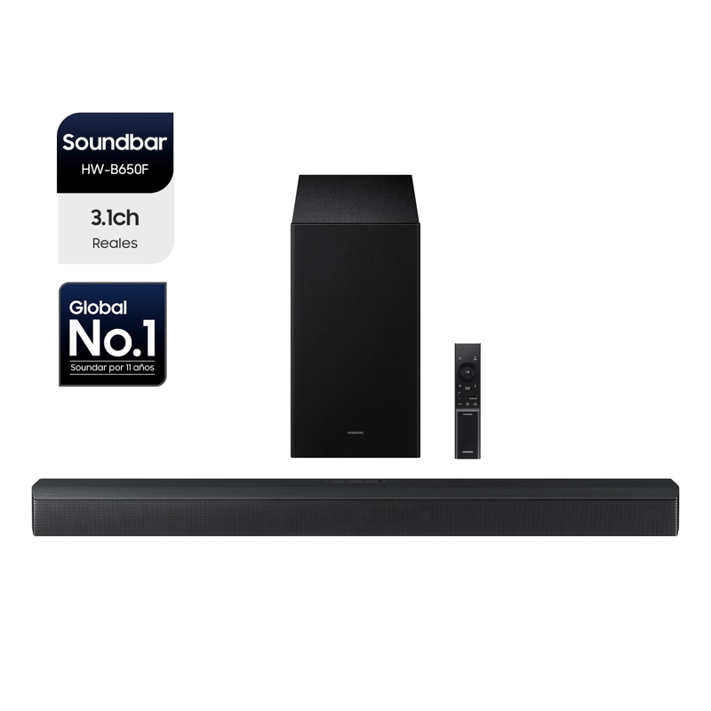 B-Series Soundbar HW-B650F 3.1 Subwoofer (2025) - 3