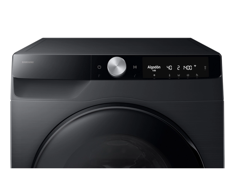 LAVADORA SECADORA SAMSUNG WD12FG6B34BBZS 12KG/8KG NEGRO CON AI ECOBUBBLE - 8