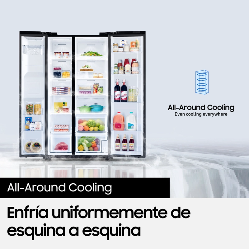 Refrigerador Side by Side 628 lt Space Max con Dispensador - 6