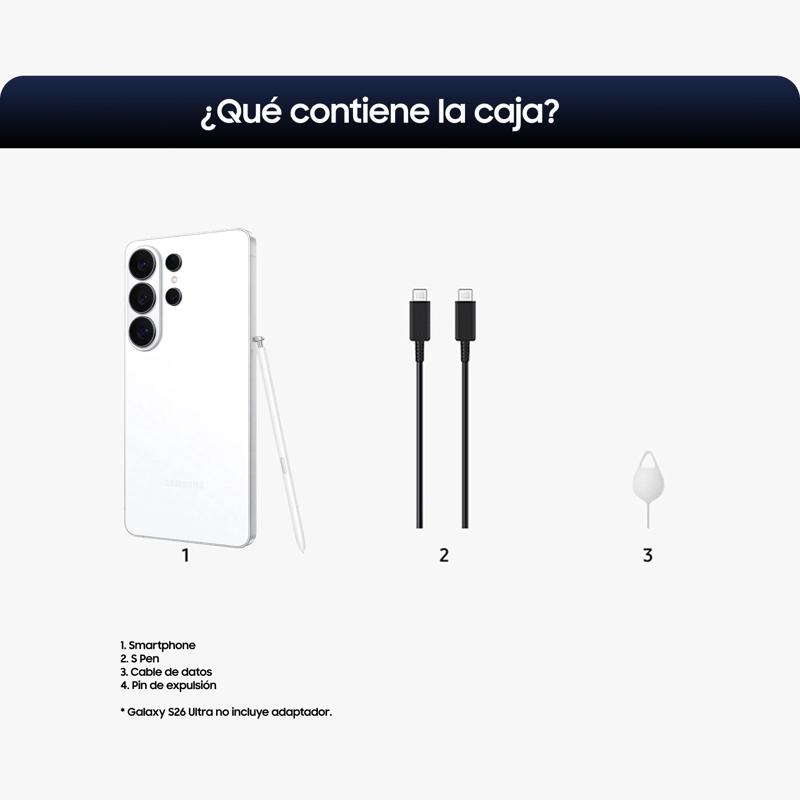Galaxy S26 Ultra 1TB White - 6