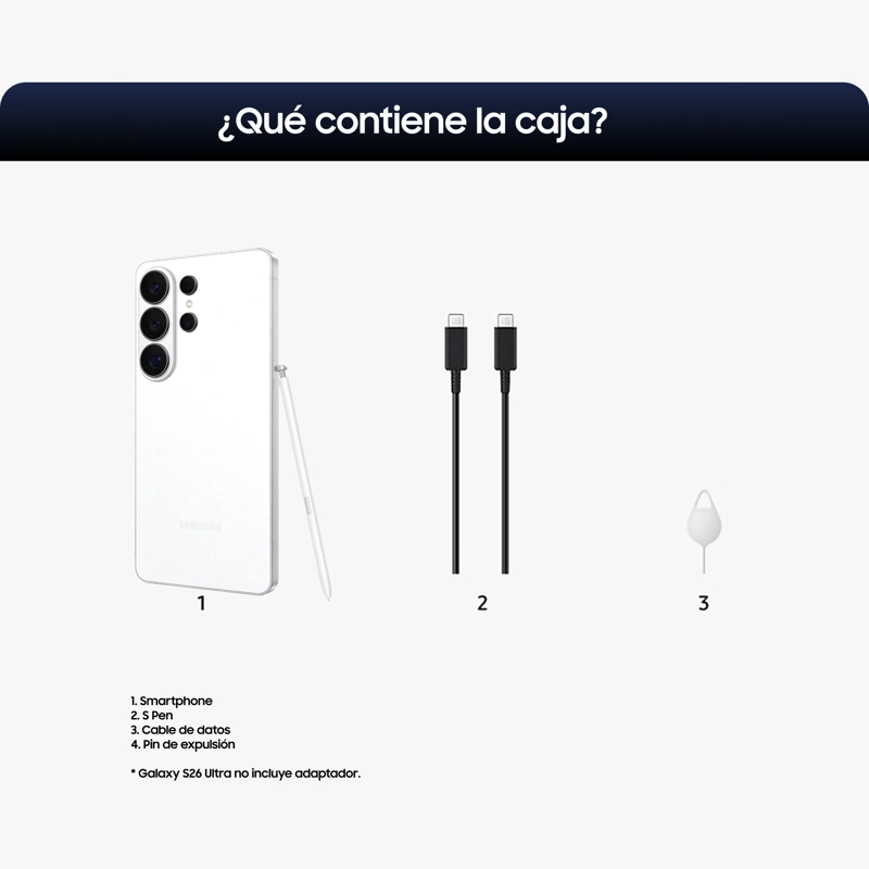 Galaxy S26 Ultra 512GB White - 6