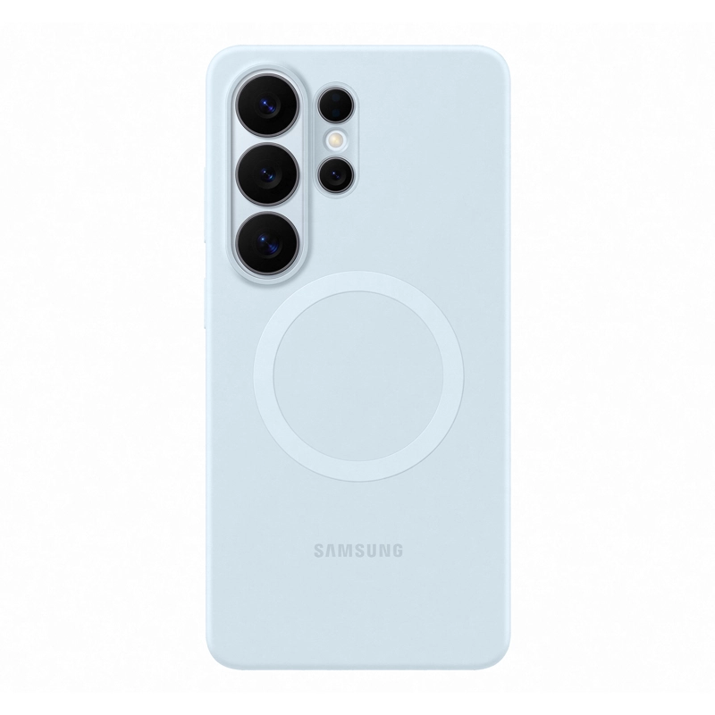 SAMSUNG Carcasa magnética de silicona Celeste Galaxy S26 Ultra