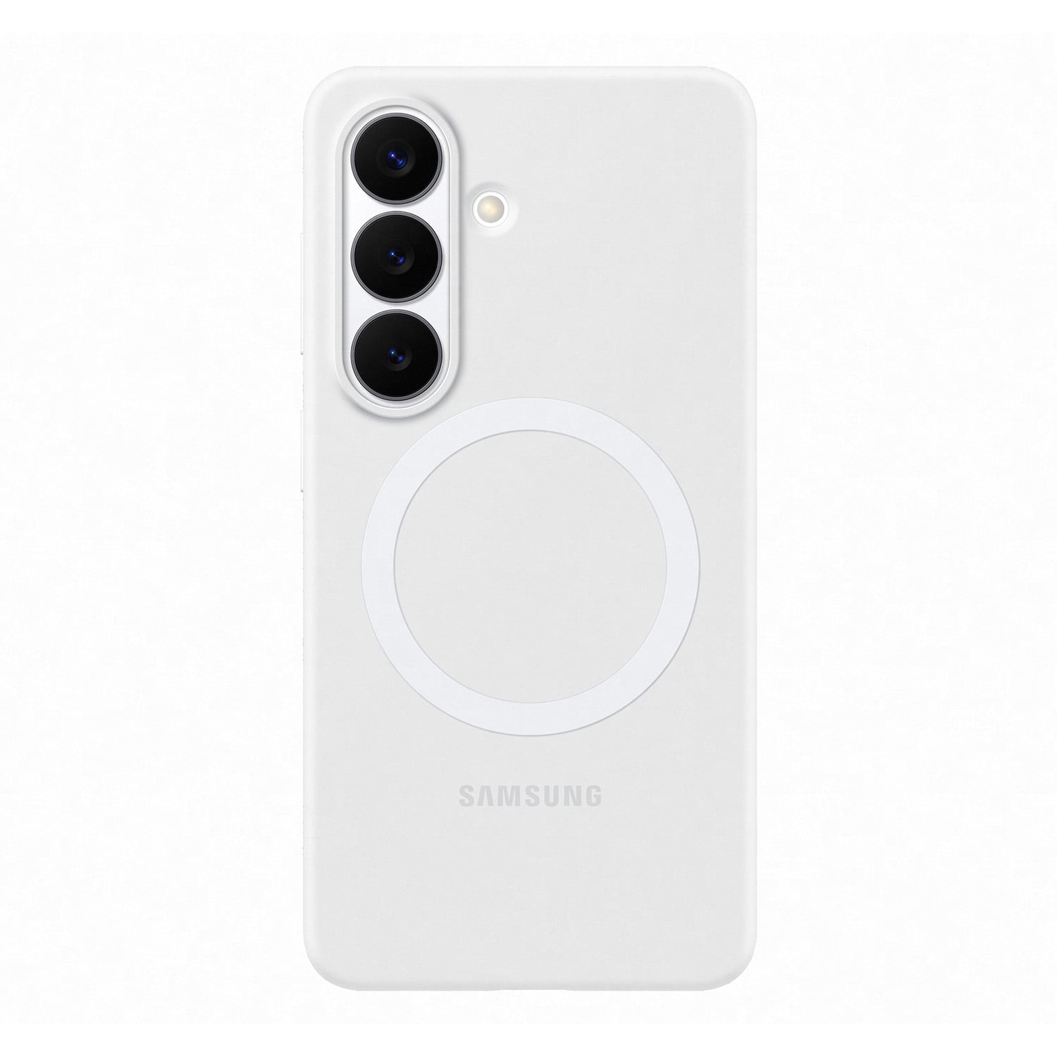 SAMSUNG Carcasa magnética de silicona Blanca Galaxy S26