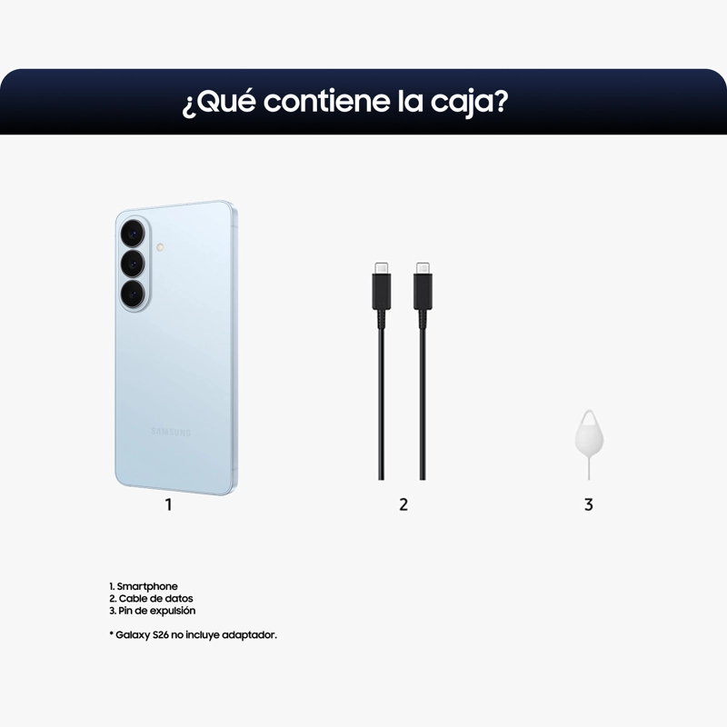 Galaxy S26 512GB Sky Blue - 6