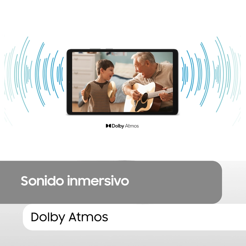 GALAXY TAB A11 GRIS 64 GB - 8