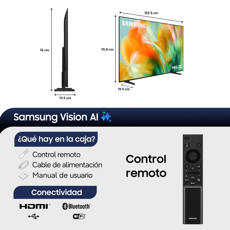 55" Mini LED M80H 4K Samsung Vision AI Smart TV (2026) - 2