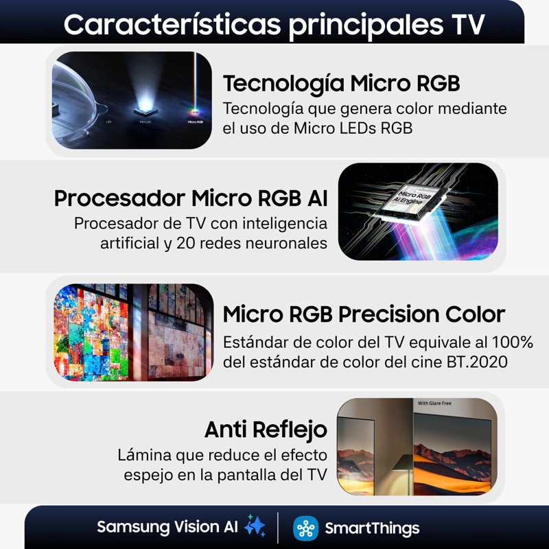 115" Micro RGB 4K MR95F Samsung Vision AI Smart TV (2026) - 3