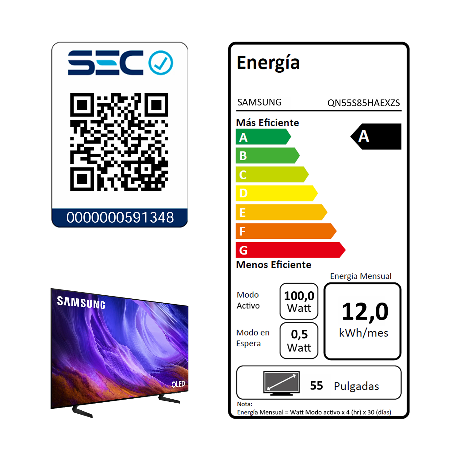 55" OLED S85H 4K Vision AI Smart TV (2026) - 9