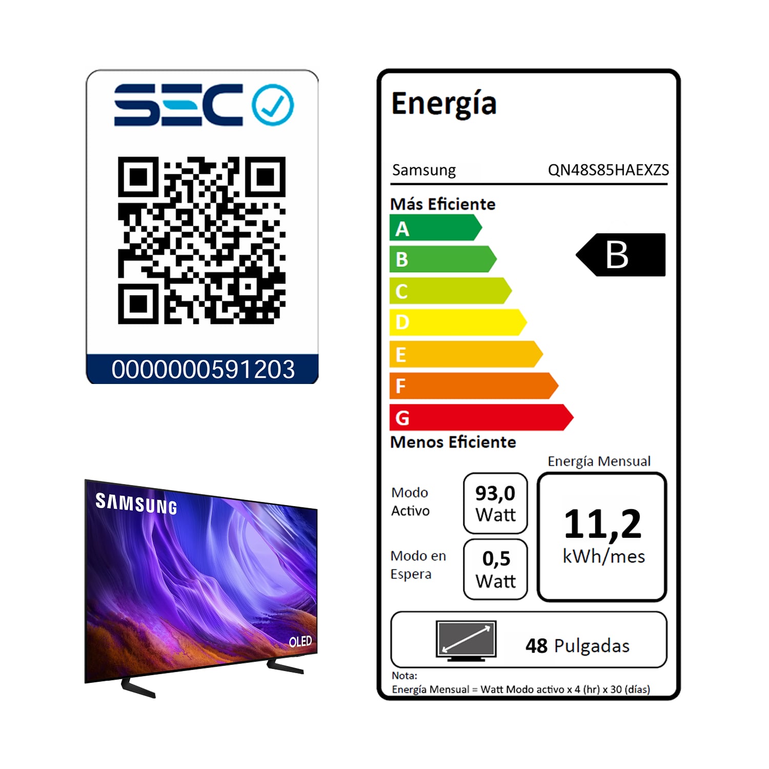 48" OLED S85H 4K Vision AI Smart TV (2026) - 8