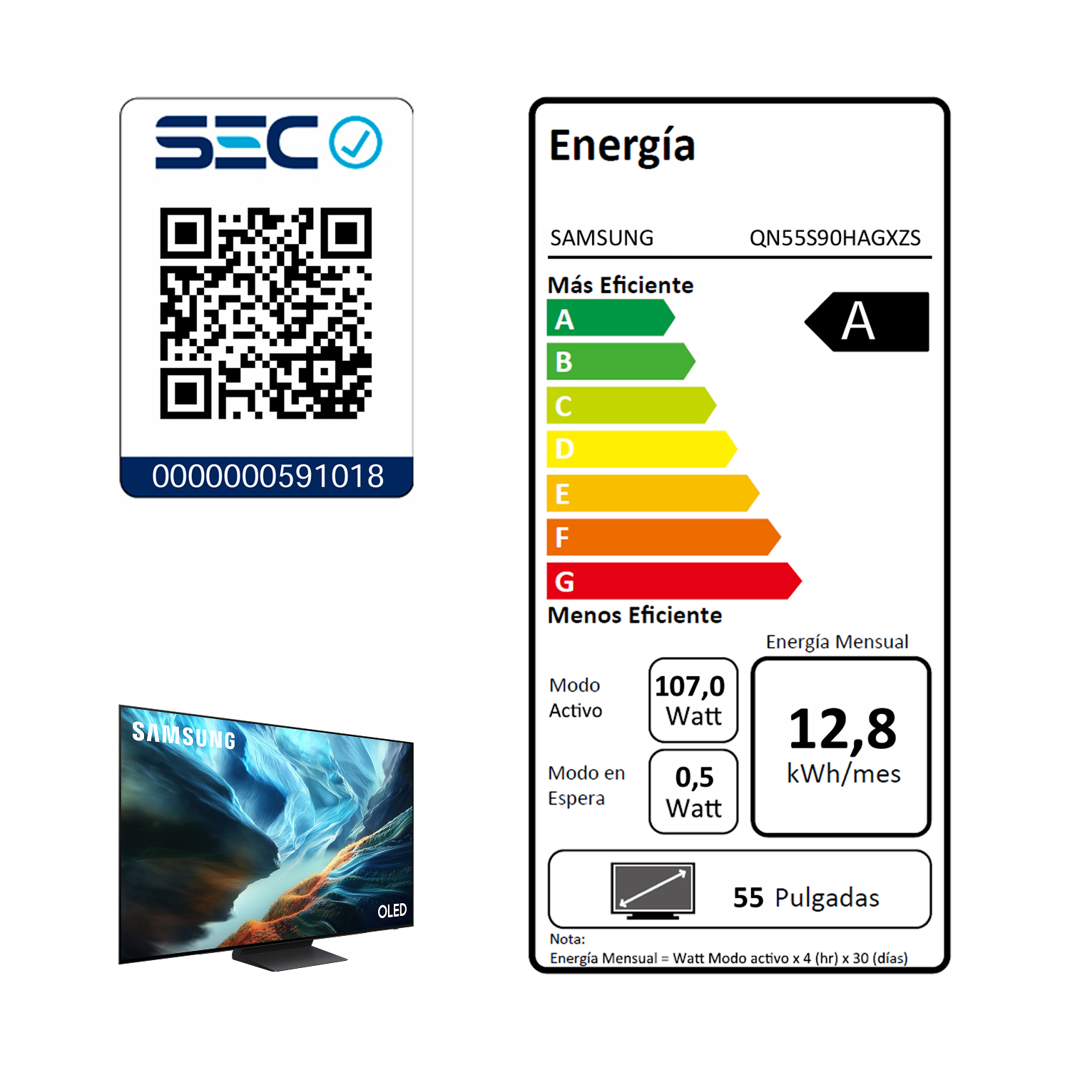 55" OLED S90H 4K Vision AI Smart TV (2026) - 8