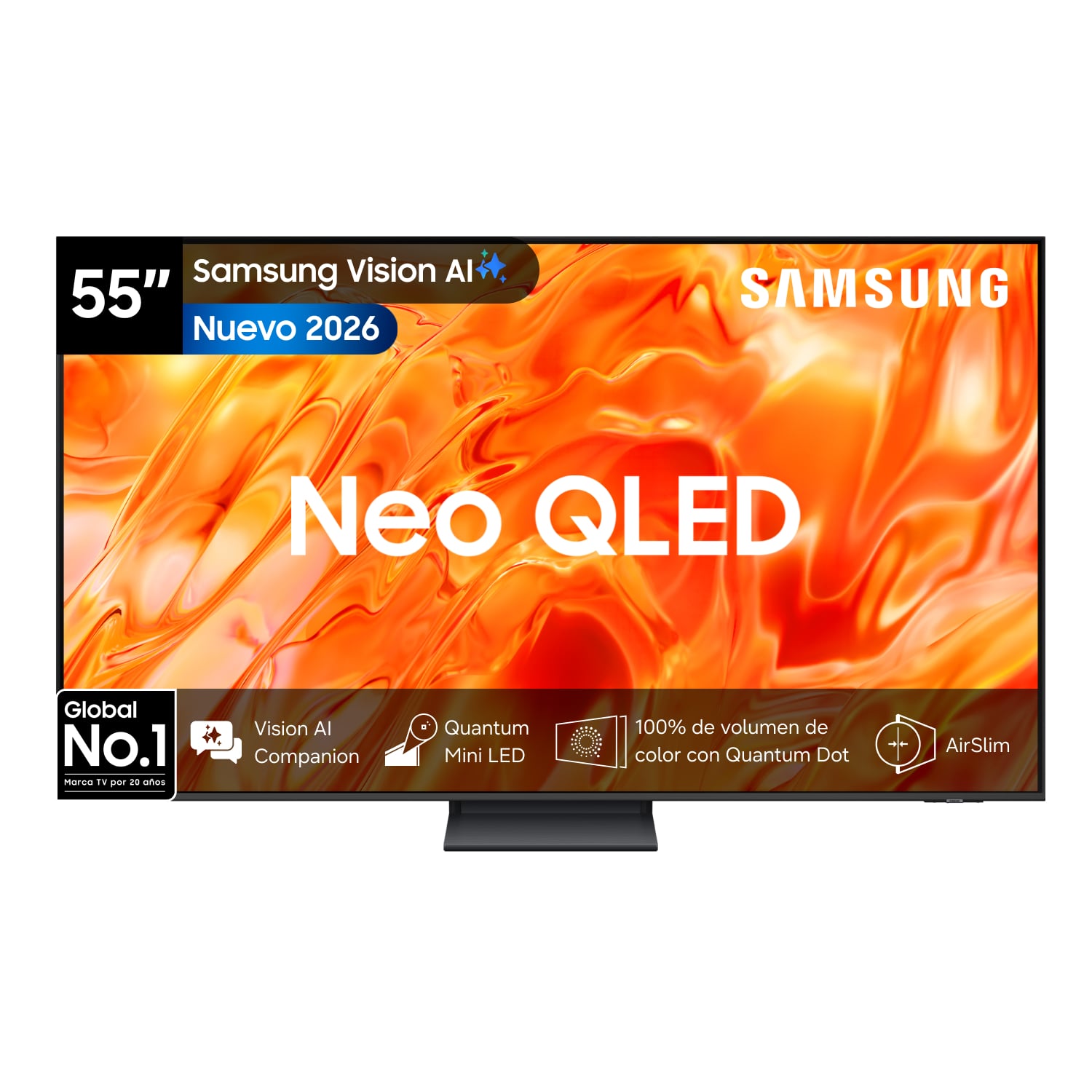 55" Neo QLED QN75H 4K Vision AI Smart TV (2026) - 1