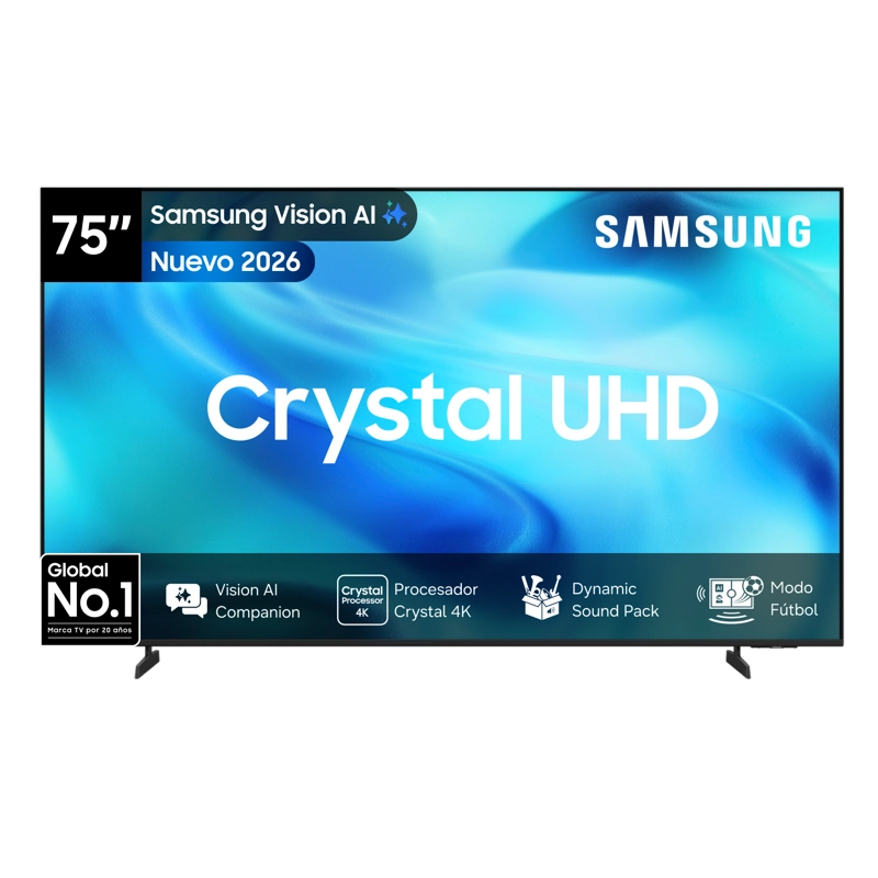 75" Crystal UHD U8000H 4K Samsung Vision AI Smart TV (2026) - 1