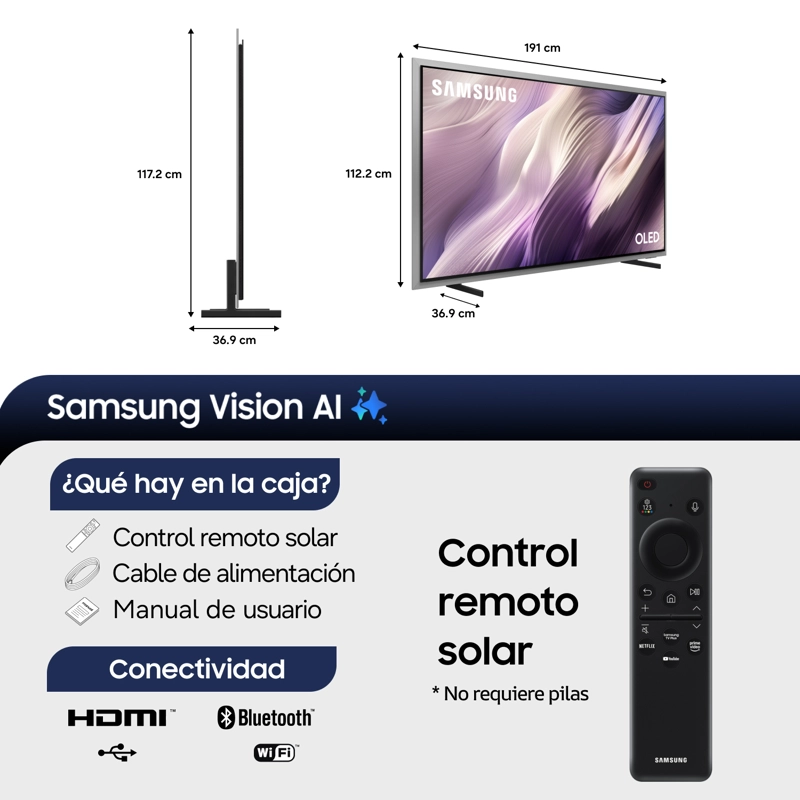 83" OLED S95H 4K Vision AI Smart TV (2026) - 2