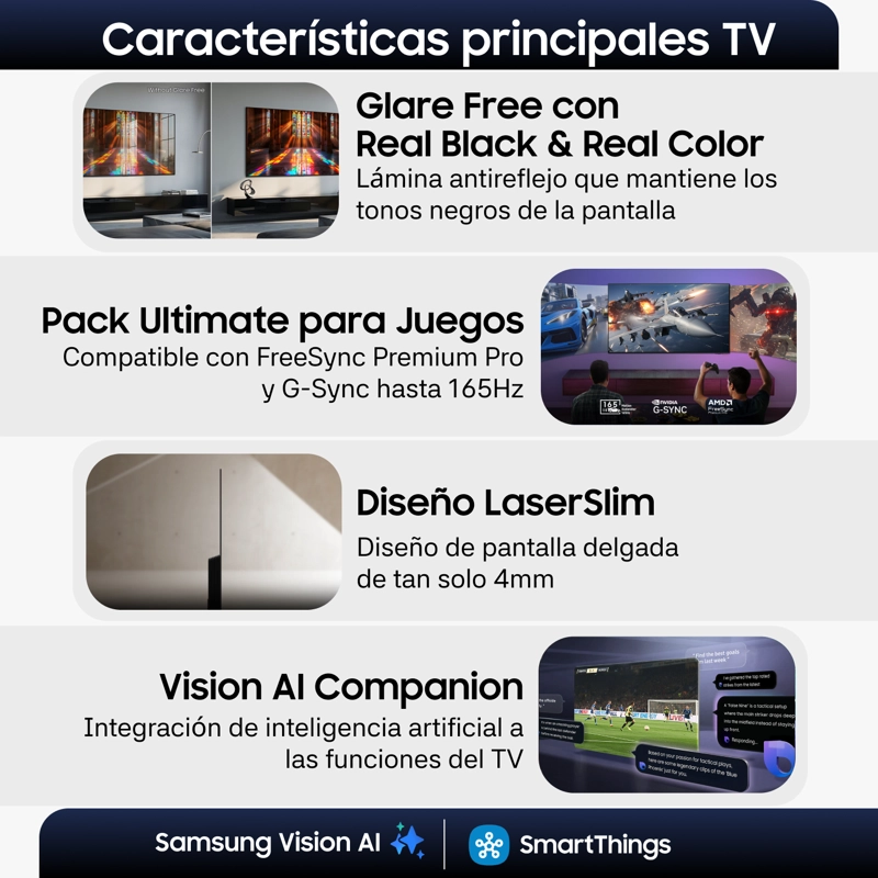 65" OLED S90H 4K Vision AI Smart TV (2026) - 3