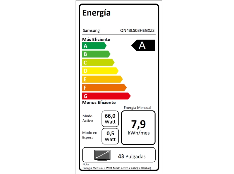 43" The Frame LS03H QLED 4K Art Mode Samsung Vision AI Smart TV con marco (2026) + Control por Voz - 11