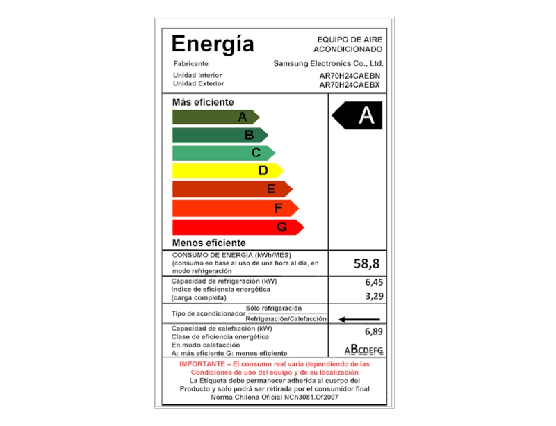 Aire Acondicionado Samsung WindFree 24.000 BTU - 11
