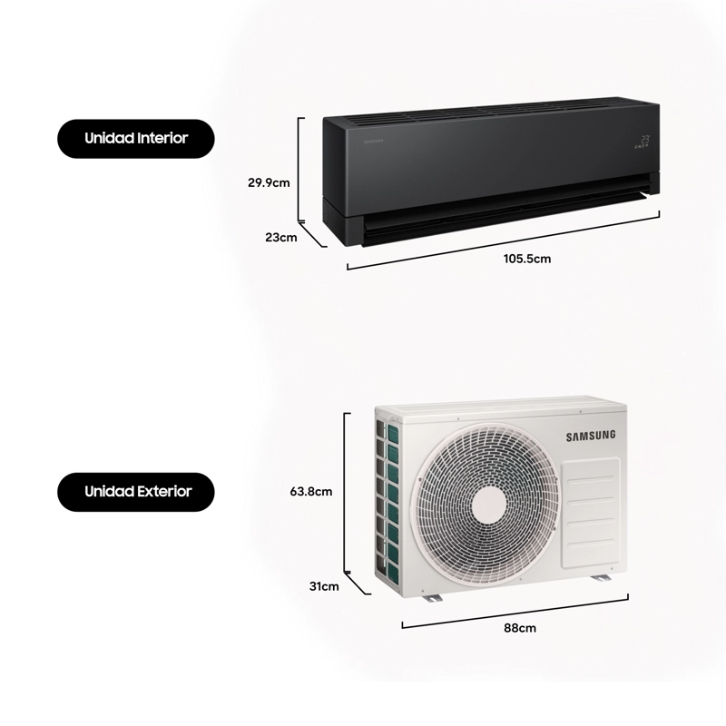 Aire Acondicionado Samsung WindFree 24.000 BTU - 2