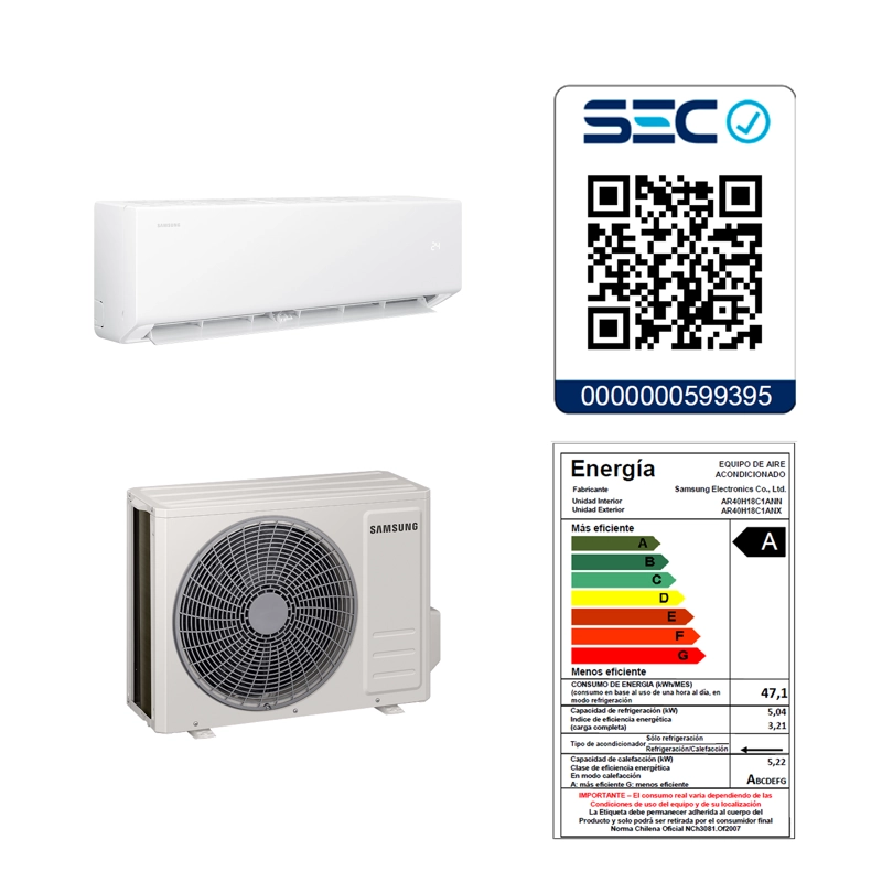 Aire Acondicionado Essential Inverter 18000 BTU - 9