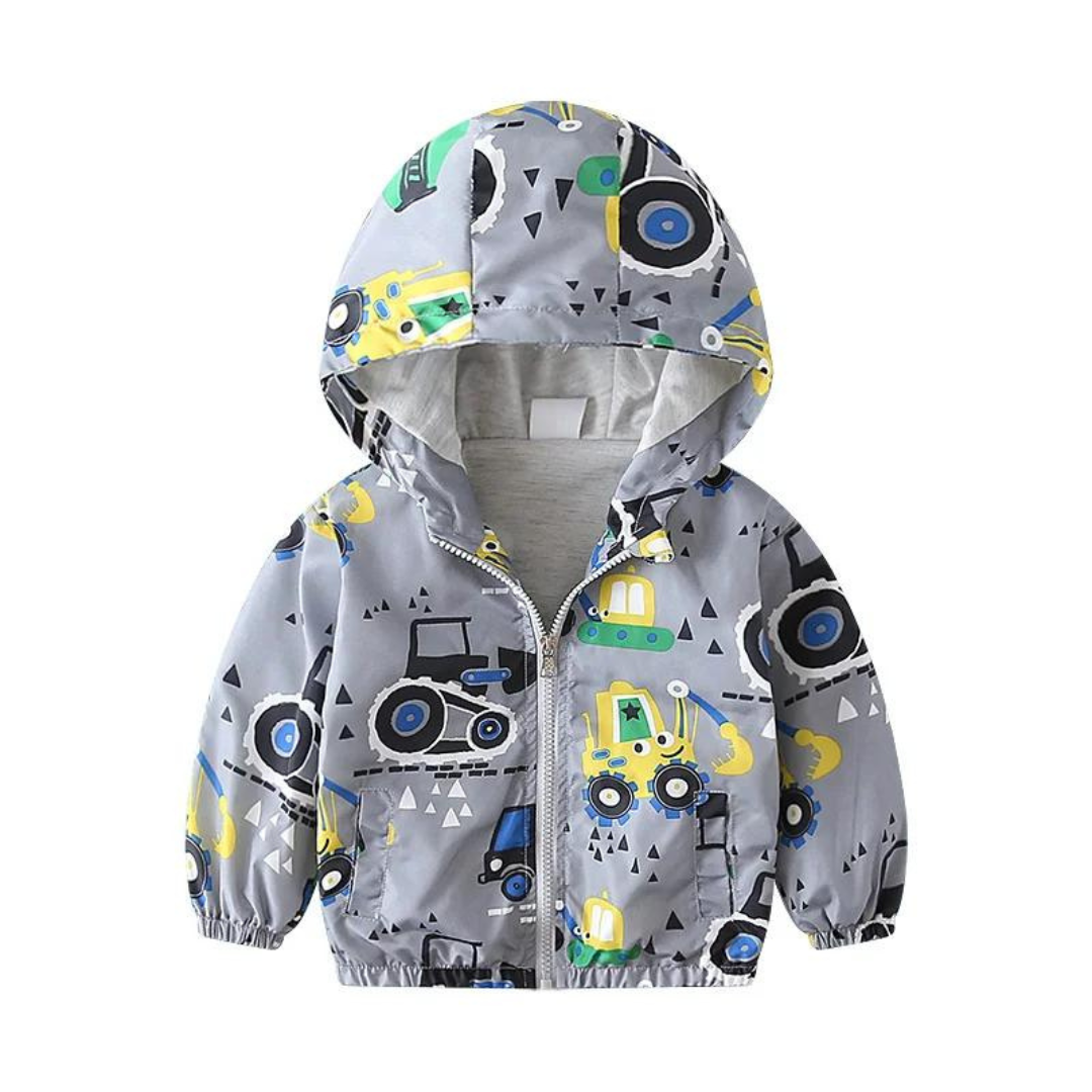 CHAQUETA CORTAVIENTO MANGA LARGA NIÑO JUMP KIDS IMPERMEABLE Y BEBÉ SURTIDO - 5