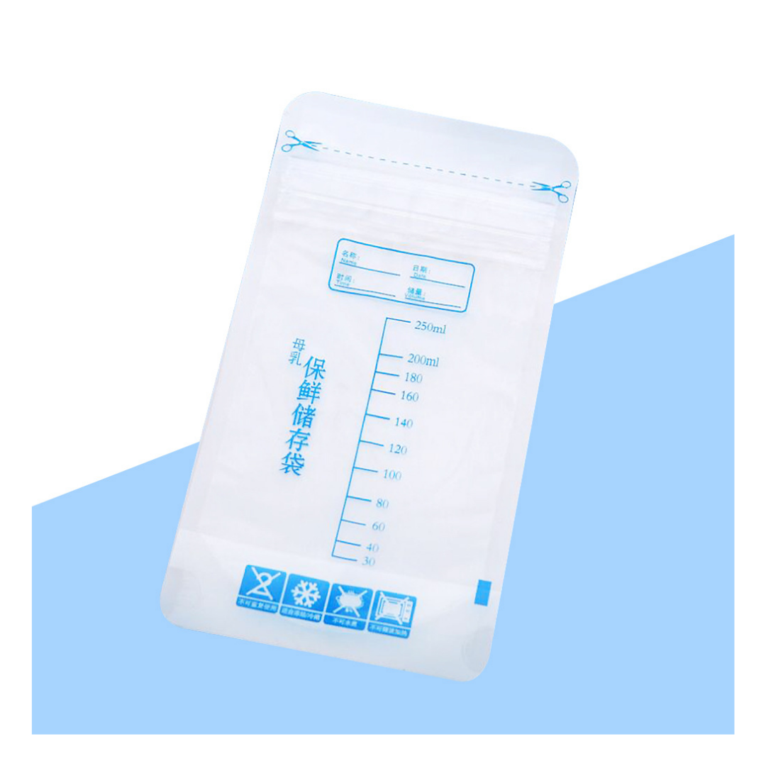 BOLSA JUMP KIDS B30 RECOLECTORA LECHE MATERNA 250 ML 30 S TRANSPARENTE - 2