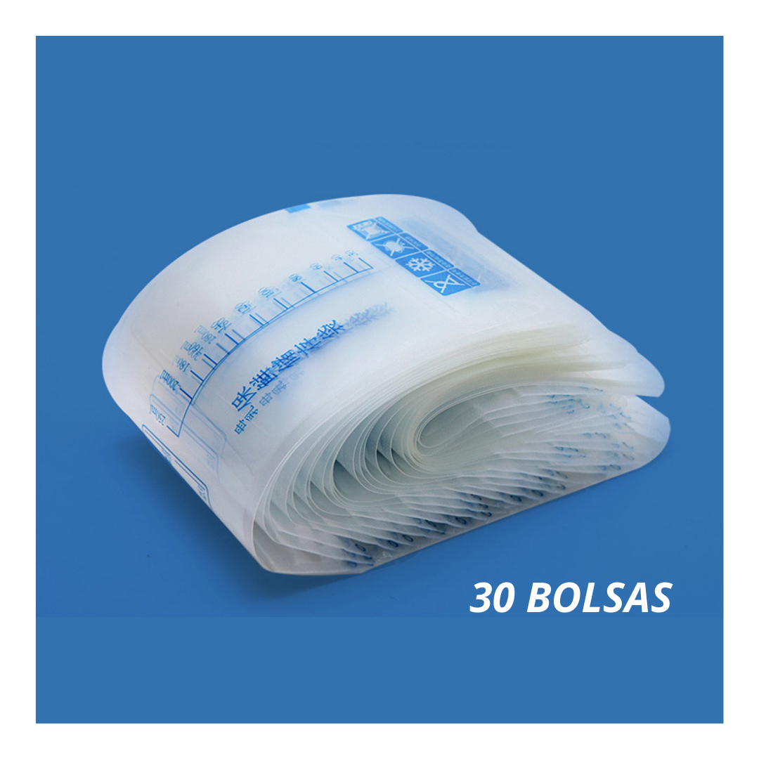 BOLSA JUMP KIDS B30 RECOLECTORA LECHE MATERNA 250 ML 30 S TRANSPARENTE - 5