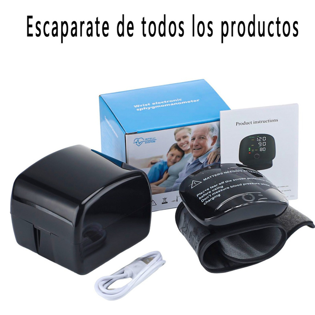 MONITOR DE PRESIÓN UTILÍSIMO NL-3037 ARTERIAL DE MUÑECA USB CON VOZ RECARGABLE - 6