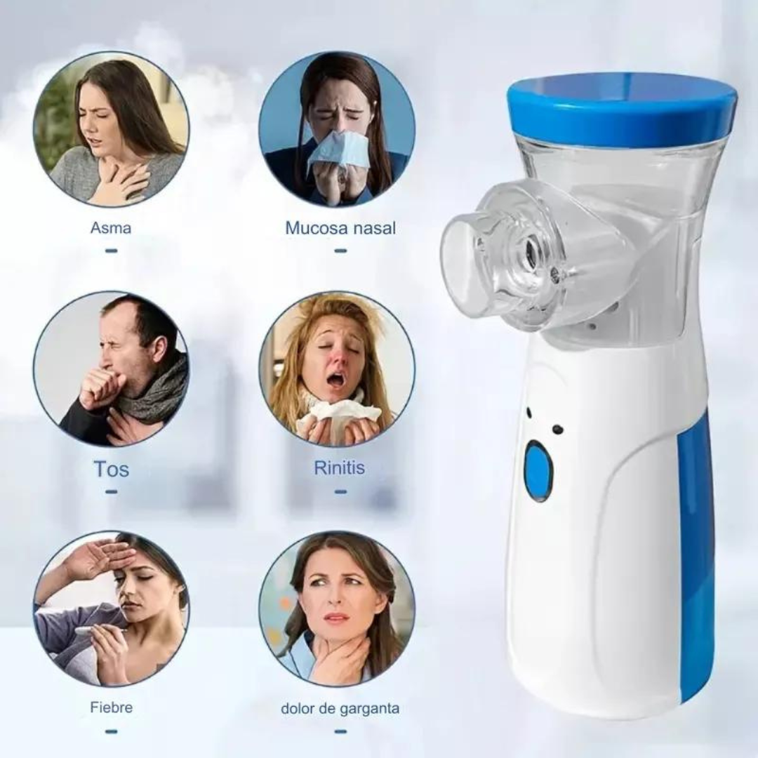 NEBULIZADOR UTILÍSIMO NL-3037 INHALADOR PORTÁTIL RECARGABLE USB NIÑO ADULTO - 4
