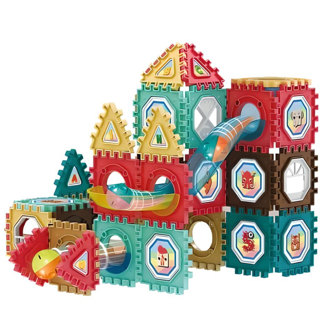 JUGUETE BLOQUES ARMABLES UTILÍSIMO MULTICOLOR 68 PIEZAS NIÑO Y NIÑA - 1