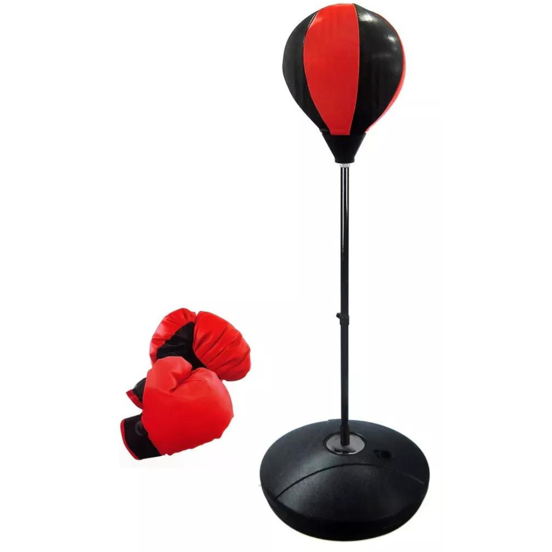 SET DE BOXEO PARA NIÑO UTILÍSIMO MULTICOLOR CON GUANTES INCLUIDOS JUGUETE - 2