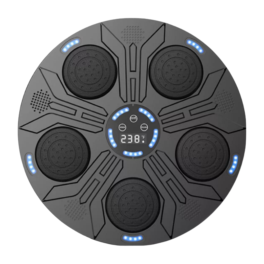 MANUBRIO UTILÍSIMO MÁQUINA BOXEO MUSICAL ENTRENAMIENTO SOPORTE BLUETOOTH - 2