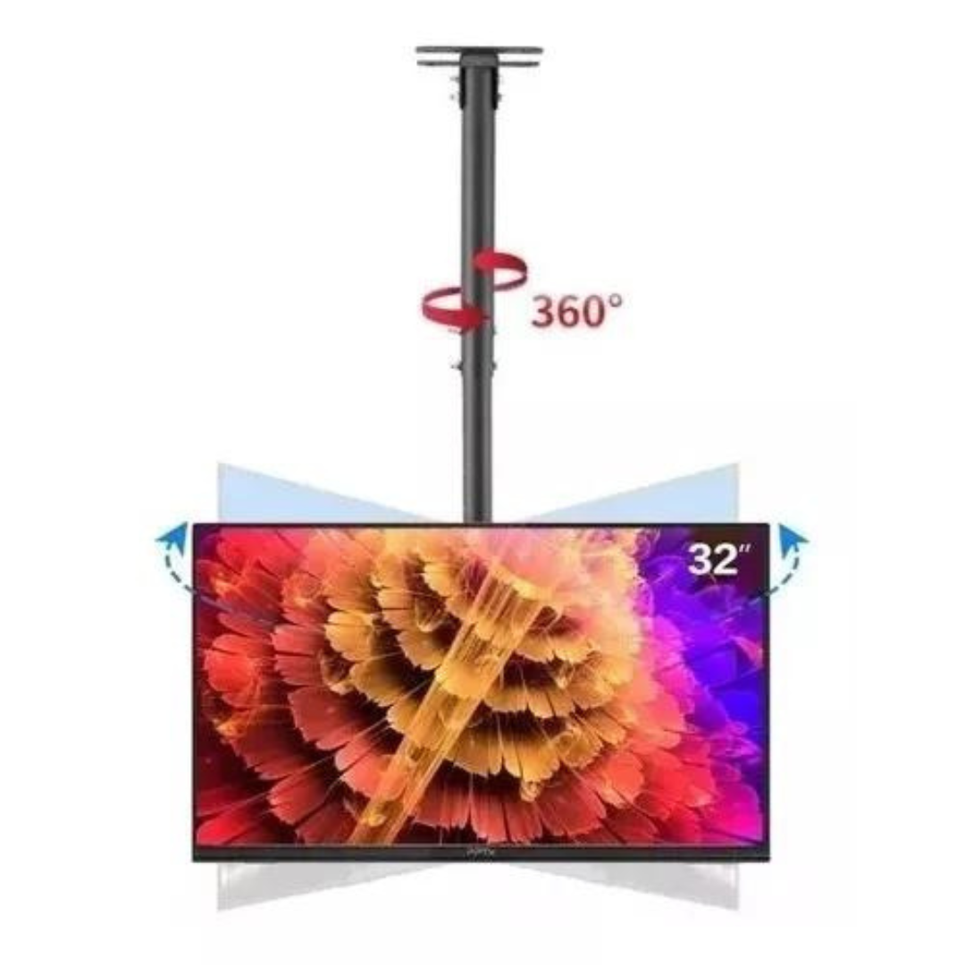 SOPORTE TV TECHO O PARED AJUSTABLE BASE 32 A 85 PLG UTILÍSIMO - 7