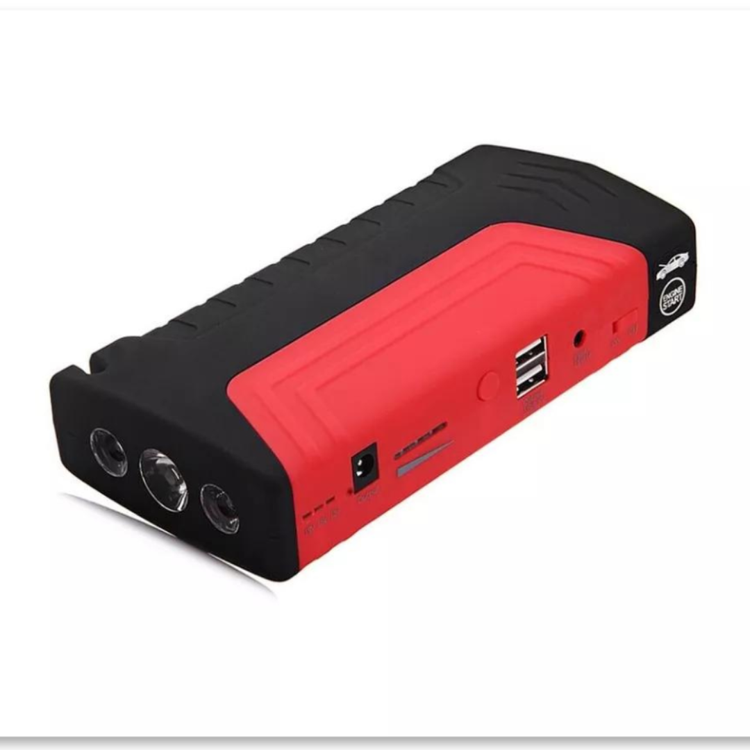 INICIADOR ARRANCADOR BATERIAS CARRO MOTO 12V + COMPRESOR - 8