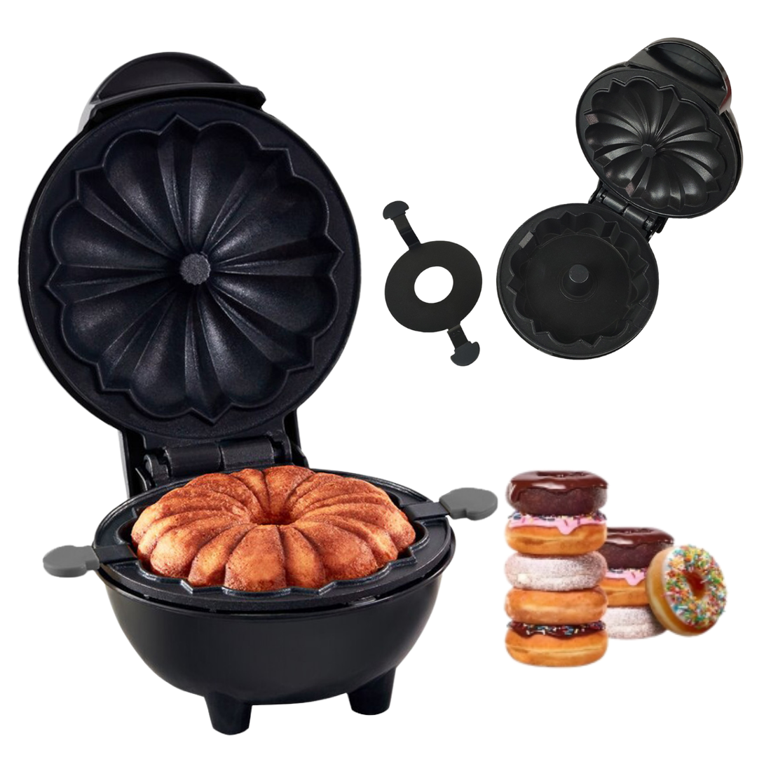 MÁQUINA MINI BUNDT QUEQUE PASTEL CON MOLDE ANTIADHERENTE - 2