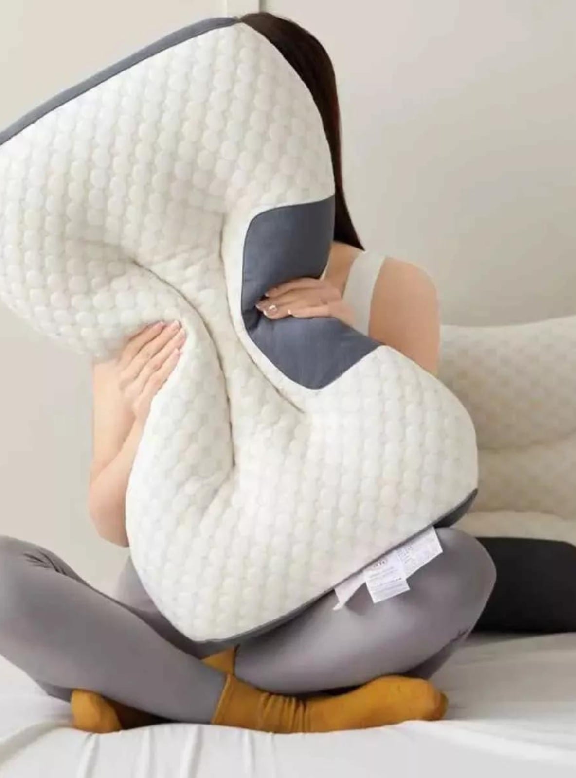 ALMOHADA ERGONOMICA ORTOPEDICA CUELLO Y CERVICAL - 5