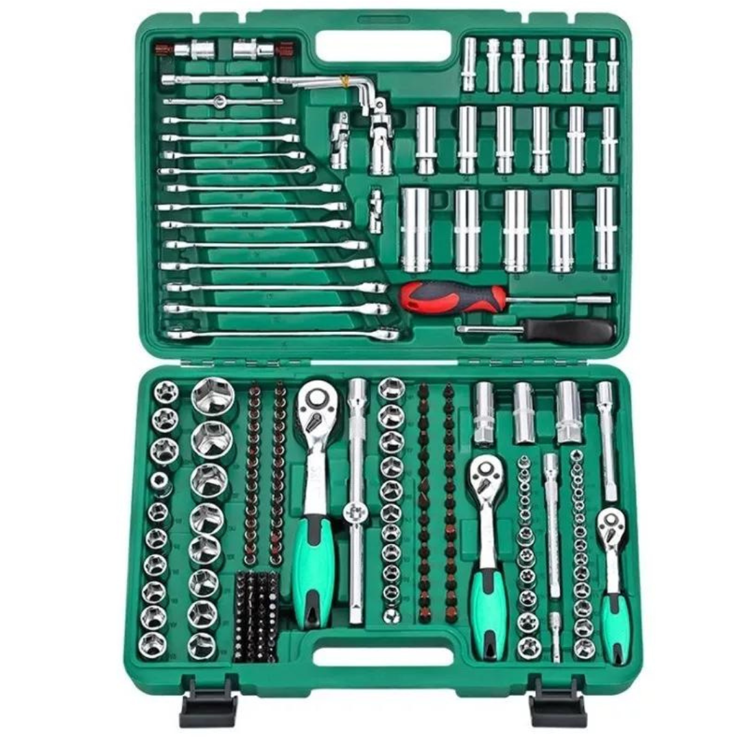 CAJA HERRAMIENTAS UTILÍSIMO NL-5614 DADOS Y LLAVES 216 PIEZAS - 1