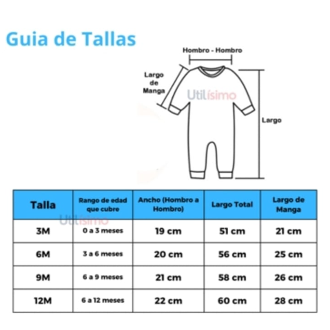 ENTERITO ALGODÓN NIÑO UTILÍSIMO ROJO BEBÉ PIJAMA JUMP KIDS BOMBERO - 2