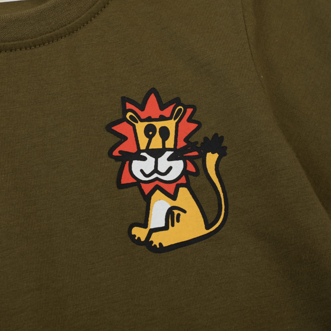 POLERA NIÑO ALGODÓN MANGA CORTA JUMP KIDS LEÓN TIERNO - 4
