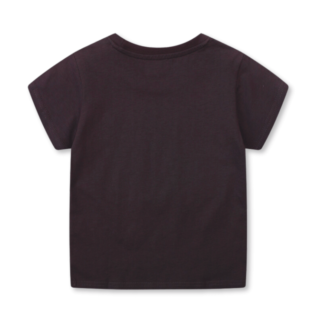 POLERA NIÑO ALGODÓN MANGA CORTA JUMP KIDS HIPOPÓTAMO DIVERTIDO - 2